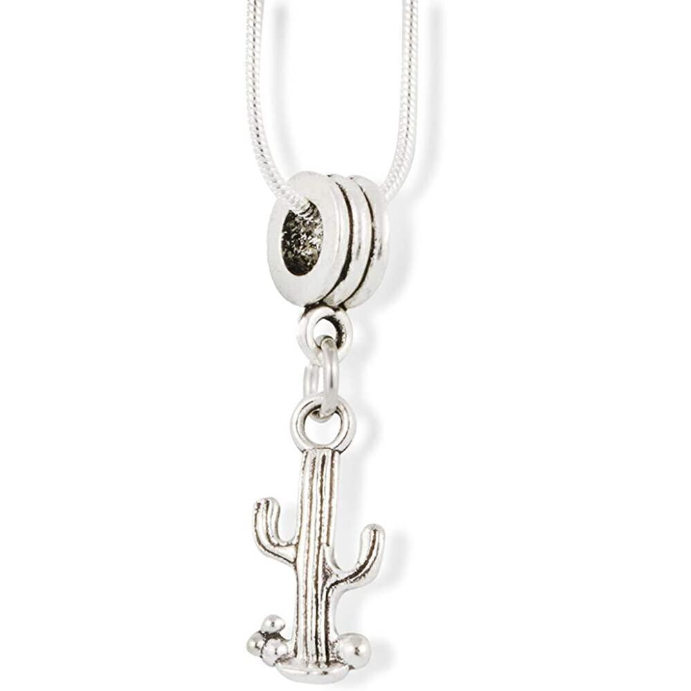 Cactus Necklace - Desert Charm Pendant